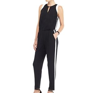 The Limited stripe Jumpsuit Black w/white stripe
